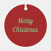 (鳥)ショウジョウコウカンチョウガード雪だるまかわいいクリスマスレッドバード メタルオーナメント (裏面)