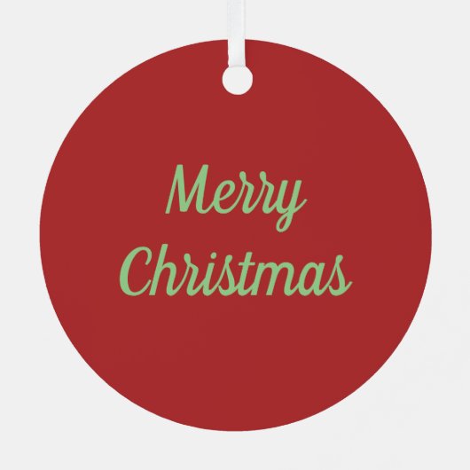 (鳥)ショウジョウコウカンチョウガード雪だるまかわいいクリスマスレッドバード メタルオーナメント (裏面)