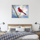 (鳥)ショウジョウコウカンチョウキャンバスプリント キャンバスプリント (インサイチュ (寝室))