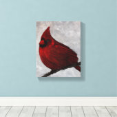 （鳥）ショウジョウコウカンチョウキャンバス印刷 キャンバスプリント (インサイチュ (ウッドフロア))