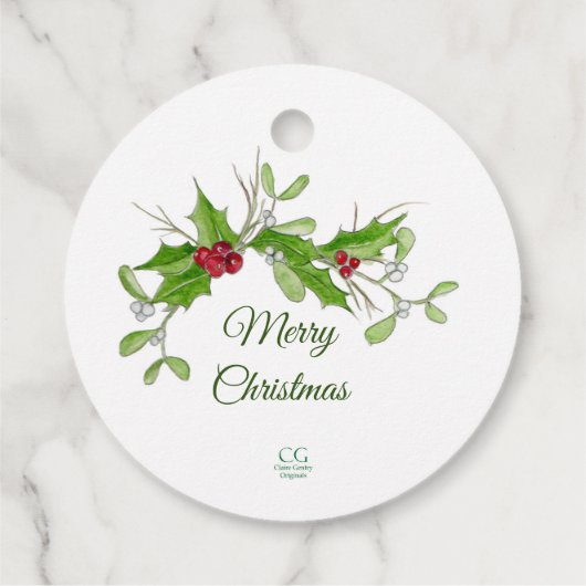 （鳥）ショウジョウコウカンチョウギフトラベル フェイバータグ (裏面)