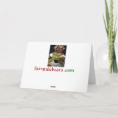 (鳥)ショウジョウコウカンチョウクリスマス シーズンカード (裏面)