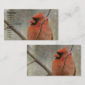 （鳥）ショウジョウコウカンチョウグランジ 名刺 (正面/裏面)