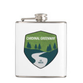 （鳥）ショウジョウコウカンチョウグリーンウェイインディアナ フラスク (正面)