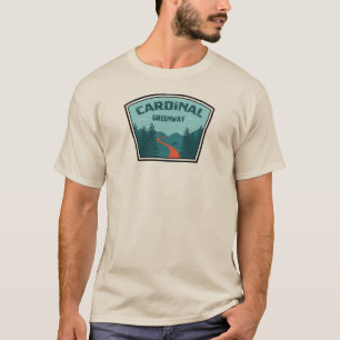 (鳥)ショウジョウコウカンチョウグリーンウェイインディアナ Tシャツ