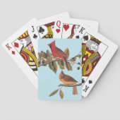 (鳥)ショウジョウコウカンチョウグロスビーチオードゥボンバーズオブアメリカヴィンテージ トランプ (裏面)