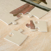 (鳥)ショウジョウコウカンチョウグロスベークのオードボンズバードオブアメリカ ジグソーパズル (側面)