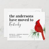 （鳥）ショウジョウコウカンチョウケンタッキーの移動発表 案内ポストカード (正面/裏面)