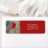 （鳥）ショウジョウコウカンチョウコントラストラベル ラベル (インサイチュ)