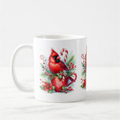 (鳥)ショウジョウコウカンチョウコーヒーマグ コーヒーマグカップ (左)