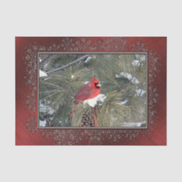 （鳥）ショウジョウコウカンチョウスノウマツ写真 薄葉紙