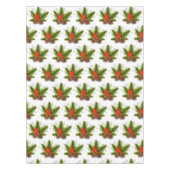 （鳥）ショウジョウコウカンチョウソンバードクリスマスホリデータブレコト テーブルクロス (正面)