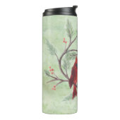 (鳥)ショウジョウコウカンチョウハート温度タンブラー タンブラー (回転左)