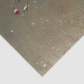 (鳥)ショウジョウコウカンチョウバードウィンターベリーツリーデクページ 薄葉紙 (詳細)