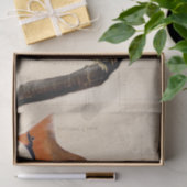 （鳥）ショウジョウコウカンチョウバードバードハウス青写真デカップレッド 薄葉紙 (ギフト)