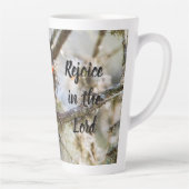 (鳥)ショウジョウコウカンチョウパーソナライズされたラテ カフェラテマグ (右)