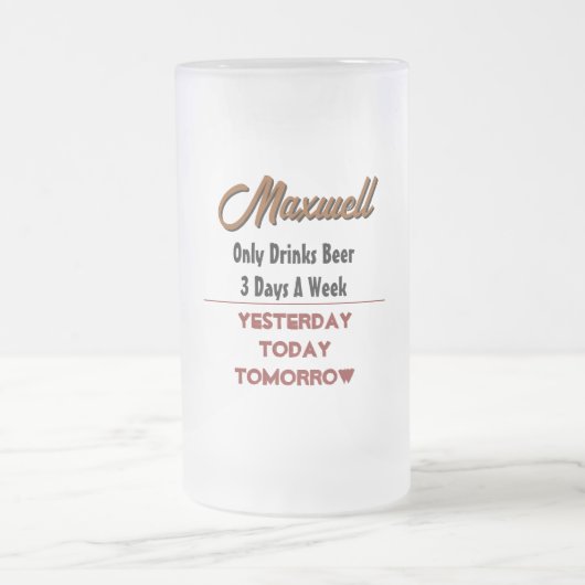 （鳥）ショウジョウコウカンチョウビールフロストマグ フロストグラスビールジョッキ (中央)