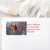 （鳥）ショウジョウコウカンチョウフォレスト差出人住所ラベル ラベル (インサイチュ)