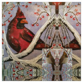 （鳥）ショウジョウコウカンチョウフレンド ファブリック (クローズアップ)