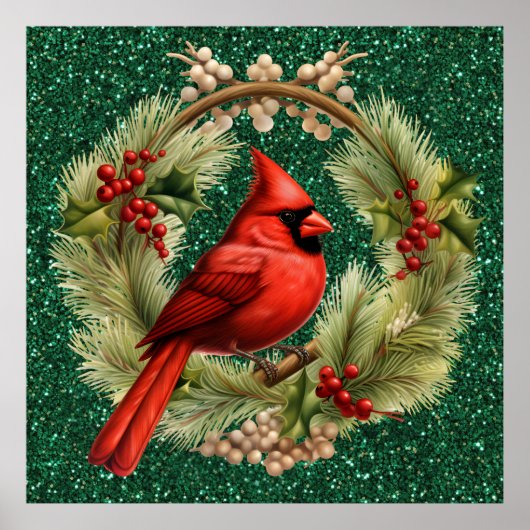 （鳥）ショウジョウコウカンチョウポスター ポスター (正面)