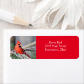 （鳥）ショウジョウコウカンチョウポーズラベル ラベル (インサイチュ)