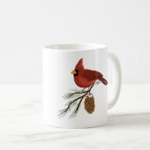 (鳥)ショウジョウコウカンチョウマググ コーヒーマグカップ (正面右)