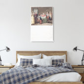 (鳥)ショウジョウコウカンチョウマザリン(1602-61)は平和を終える キャンバスプリント (インサイチュ (寝室))