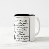 （鳥）ショウジョウコウカンチョウメモリアル引用文/昇華 ツートーンマグカップ (正面右)