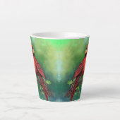 (鳥)ショウジョウコウカンチョウラテマグ カフェラテマグ (正面)