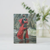 （鳥）ショウジョウコウカンチョウリシュリュー海壁のラ ポストカード (スタンド正面)