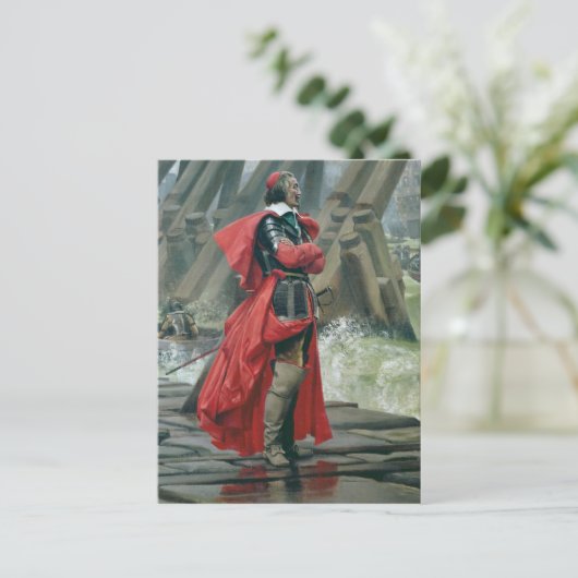 (鳥)ショウジョウコウカンチョウリシュリュー海壁のラ ポストカード (スタンド正面)