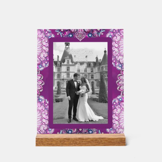 (鳥)ショウジョウコウカンチョウレッドロザース アクリルサイン (正面)