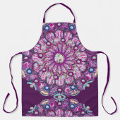 （鳥）ショウジョウコウカンチョウレッドロザース エプロン (正面)