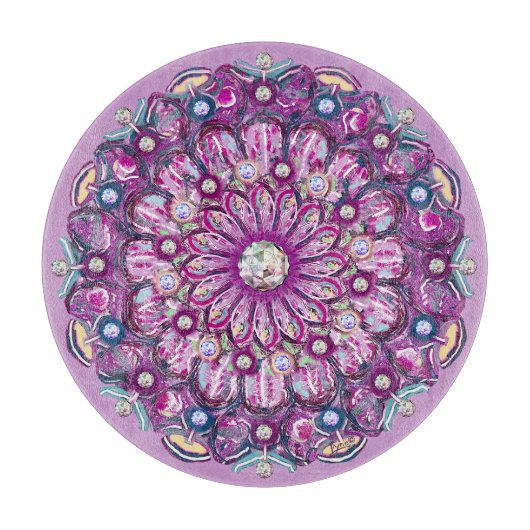 （鳥）ショウジョウコウカンチョウレッドロザース カッティングボード (正面)