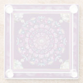 (鳥)ショウジョウコウカンチョウレッドロザース ガラスコースター (裏面)