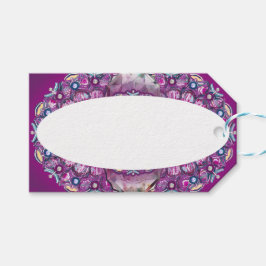 (鳥)ショウジョウコウカンチョウレッドロザース ギフトタグ