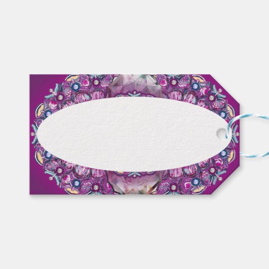 （鳥）ショウジョウコウカンチョウレッドロザース ギフトタグ (正面(横))