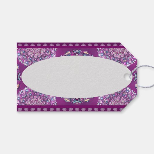 (鳥)ショウジョウコウカンチョウレッドロザース ギフトタグ (正面(横))