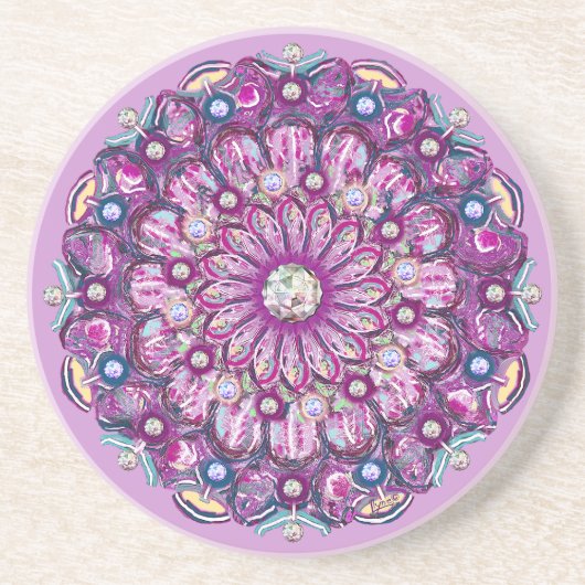 （鳥）ショウジョウコウカンチョウレッドロザース コースター (正面)