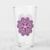 (鳥)ショウジョウコウカンチョウレッドロザース タンブラーグラス (裏面)