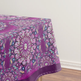 （鳥）ショウジョウコウカンチョウレッドロザース テーブルクロス