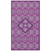 （鳥）ショウジョウコウカンチョウレッドロザース テーブルクロス (正面)