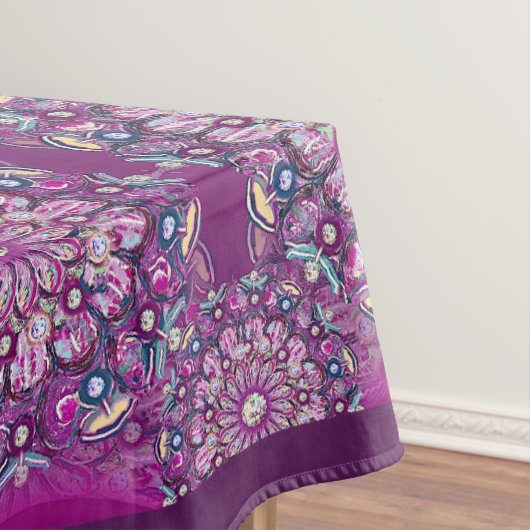 （鳥）ショウジョウコウカンチョウレッドロザース テーブルクロス (インサイチュ)