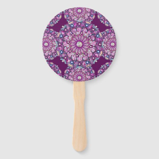 （鳥）ショウジョウコウカンチョウレッドロザース ハンドファン (裏面)