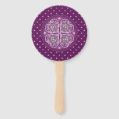 （鳥）ショウジョウコウカンチョウレッドロザース ハンドファン (正面)