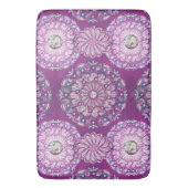 （鳥）ショウジョウコウカンチョウレッドロザース バスマット (正面縦)