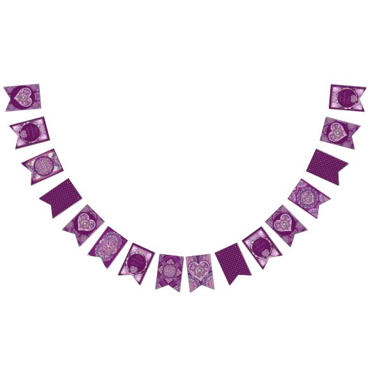 (鳥)ショウジョウコウカンチョウレッドロザース バンティングフラッグ (全)