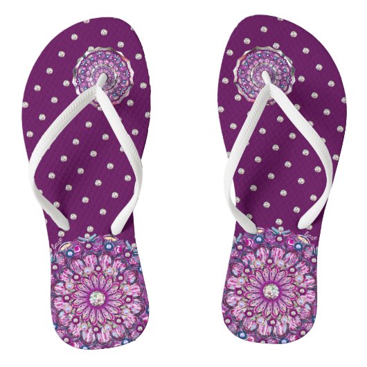 （鳥）ショウジョウコウカンチョウレッドロザース ビーチサンダル (ソール)