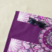 （鳥）ショウジョウコウカンチョウレッドロザース ビーチタオル (インサイチュ)