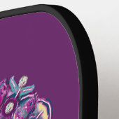 （鳥）ショウジョウコウカンチョウレッドロザース ピックルボールラケット (左詳細)